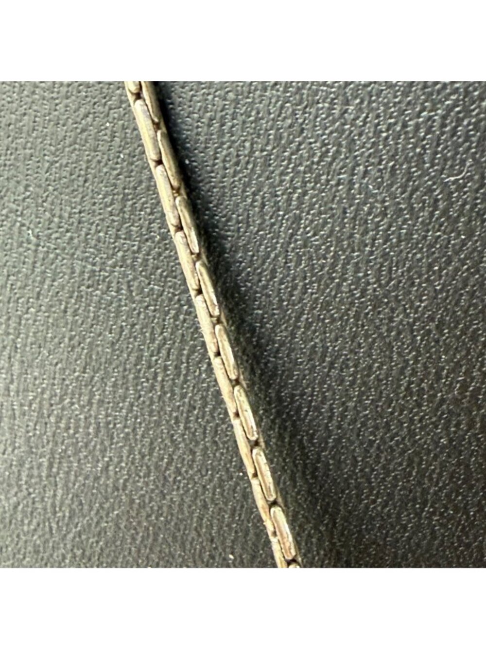 Brighton Necklace Rhinestone Reversible Statement Silver Tone 15.5 inches READ - Picture 5 of 7